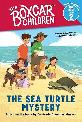 The Sea Turtle Mystery (The Boxcar Children: Time to Read, Level 2) cover