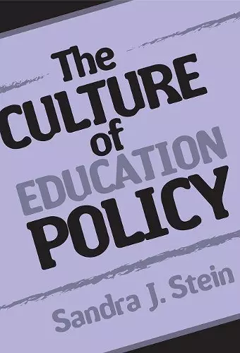 The Culture of Education Policy cover