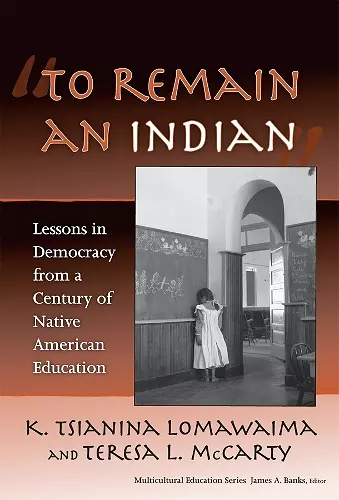 "To Remain an Indian" cover