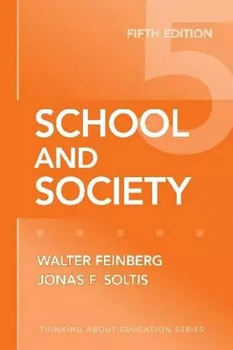 School and Society cover