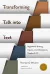 Transforming Talk into Text cover