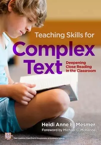 Teaching Skills for Complex Text cover