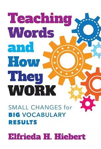 Teaching Words and How They Work cover