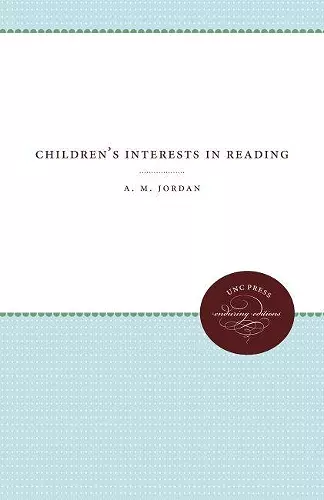 Children's Interests in Reading cover