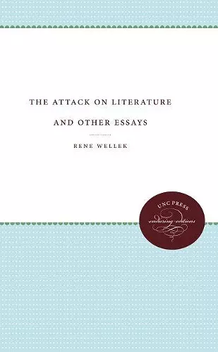 The Attack on Literature and Other Essays cover