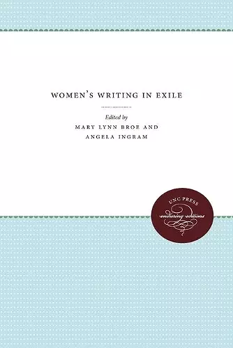 Women's Writing in Exile cover