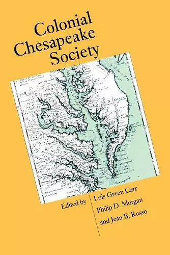 Colonial Chesapeake Society cover