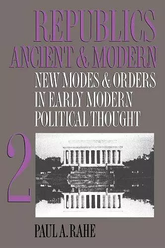 Republics Ancient and Modern, Volume II cover