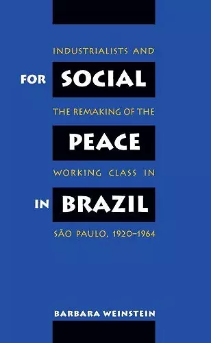 For Social Peace in Brazil cover