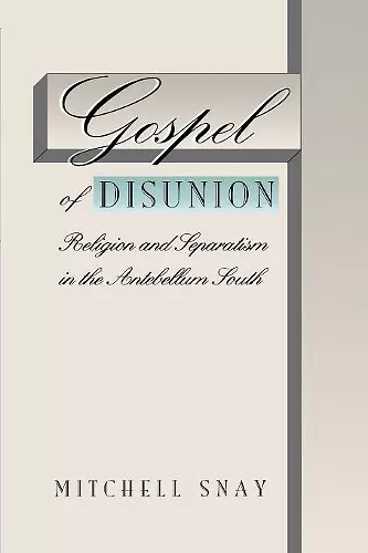 Gospel of Disunion cover