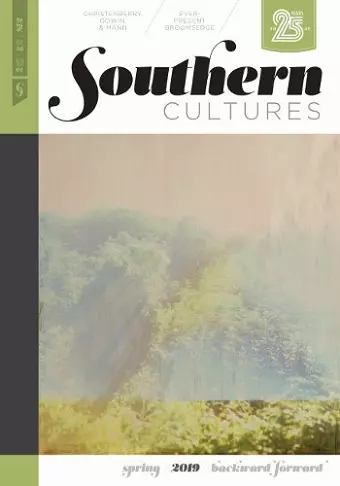 Southern Cultures: Backward/Forward cover