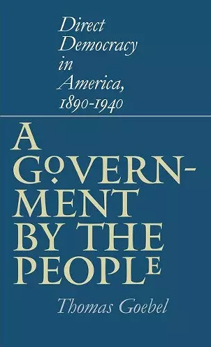 A Government by the People cover