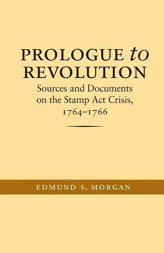 Prologue to Revolution cover