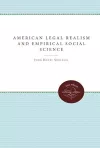 American Legal Realism and Empirical Social Science cover