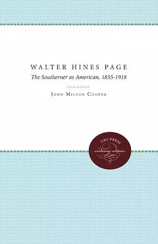 Walter Hines Page cover