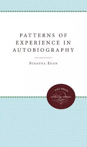 Patterns of Experience in Autobiography cover