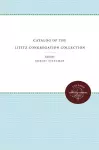 Catalog of the Lititz Congregation Collection cover