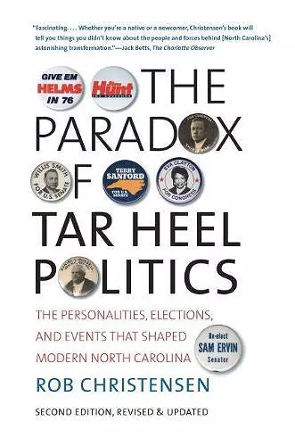 The Paradox of Tar Heel Politics cover