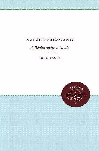 Marxist Philosophy cover