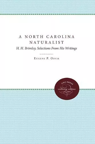 A North Carolina Naturalist cover