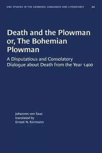 Death and the Plowman or, the Bohemian Plowman cover