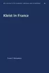 Kleist in France cover