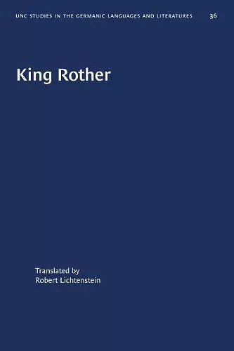 King Rother cover