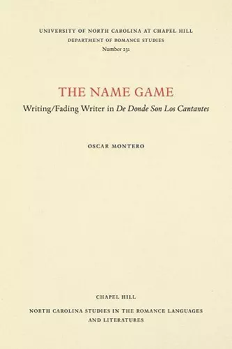 The Name Game cover