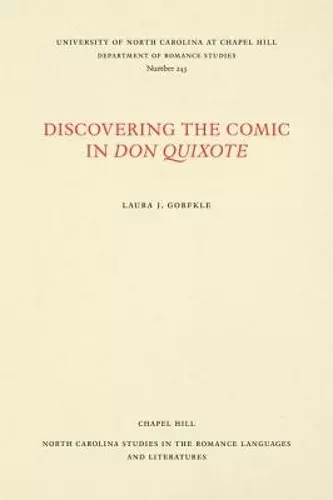 Discovering the Comic in Don Quixote cover