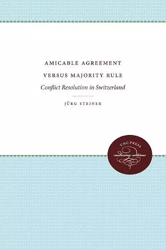 Amicable Agreement Versus Majority Rule cover