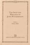 The Selected Writings of John Witherspoon cover