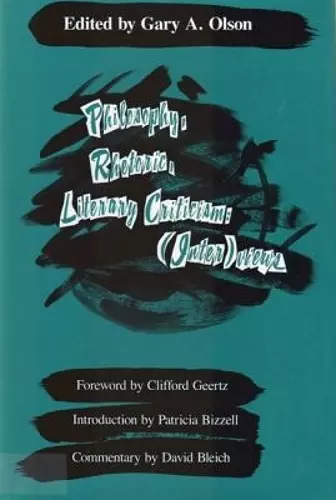 Philosophy, Rhetoric, Literary Criticism cover