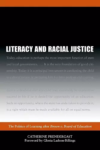 Literacy and Racial Justice cover