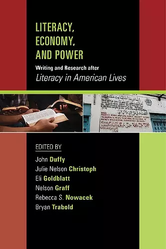 Literacy, Economy, and Power cover