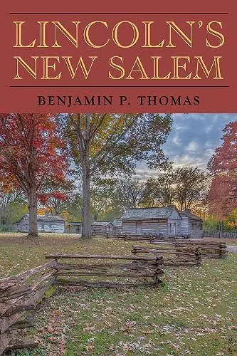 Lincoln's New Salem cover