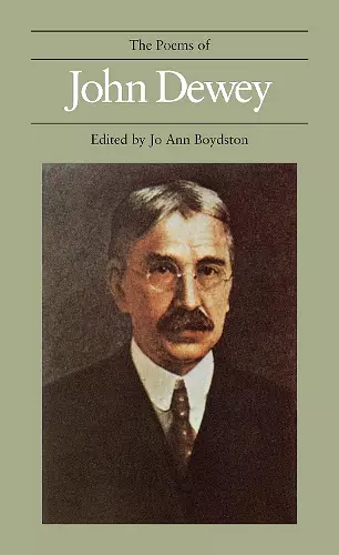 The Poems of John Dewey cover