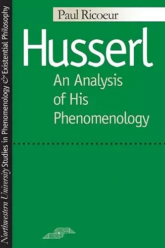 Husserl cover