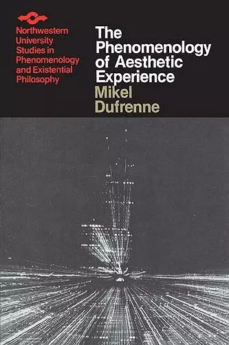 The Phenomenology of Aesthetic Experience cover