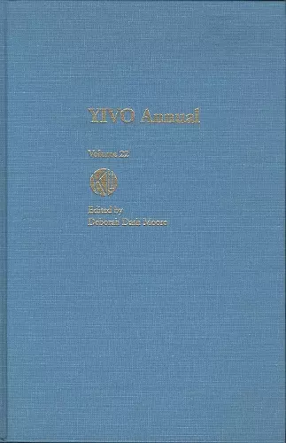 Yivo Annual cover