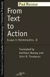 From Text to Action: Essays in Hermeneutics Vol 2 cover