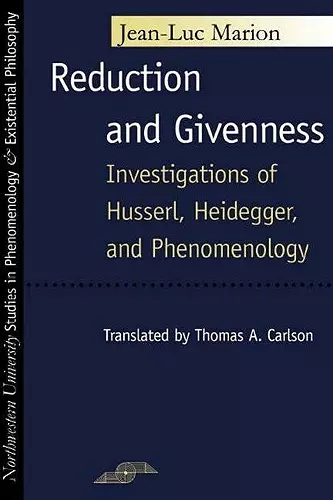 Reduction and Givenness cover