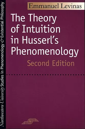 The Theory of Intuition in Husserl's Phenomenology cover