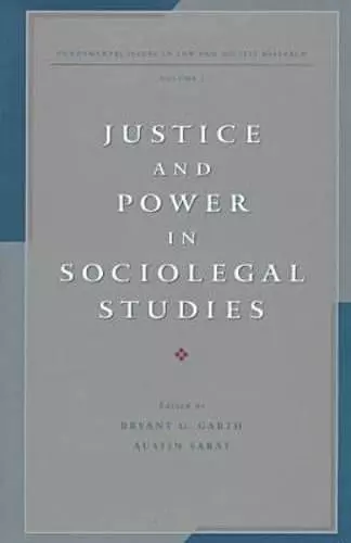 Fundamental Issues in Law and Society cover