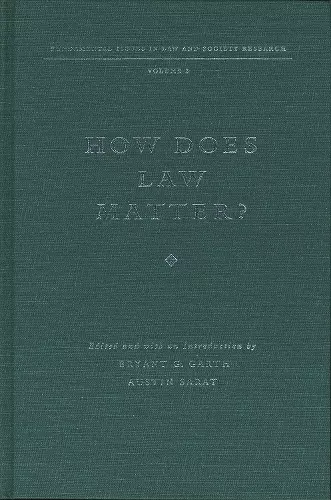 How Does Law Matter? cover