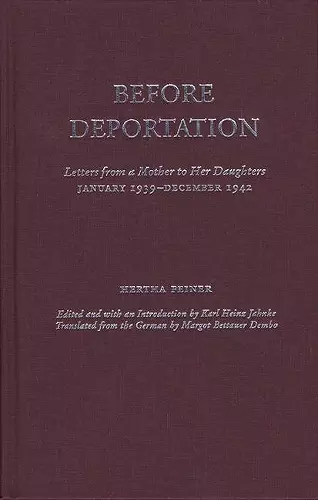 Before Deportation cover