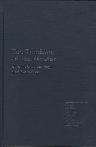 The Thinking of the Master cover