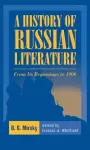 A History of Russian Literature cover