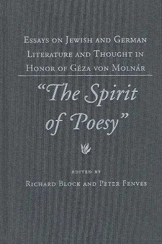 The Spirit of Poesy cover