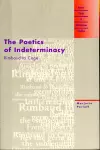 The Poetics of Indeterminacy cover