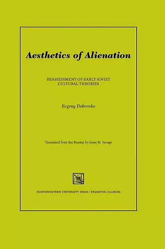 Aesthetics of Alienation cover